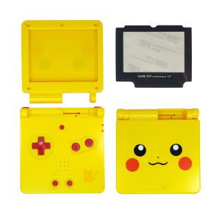 Bedruckte Ersatzgehäuse für Game Boy Advance (Pika)