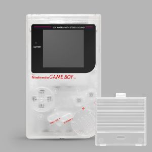 RetroSix Gehäuse Set USB-C & IPS Ready für Game Boy Classic (Transparent)