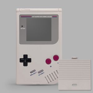 RetroSix Gehäuse Set USB-C & IPS Ready für Game Boy Classic (Grau)