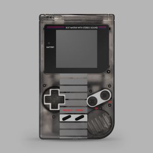 RetroSix Prestige Gehäuse Sets UV Bedruckt für Game Boy Classic (NES)