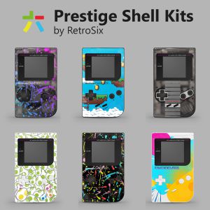 RetroSix Prestige Gehäuse Sets UV Bedruckt für Game Boy Classic