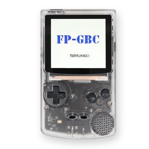 FunnyPlaying FPGBC Konsole mit FPGA Chip, XL IPS und Bass Boost (Transparent)