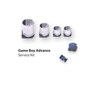 Service Kit Kondensatoren, Induktor & Sicherung 6-teilig für Game Boy Advance