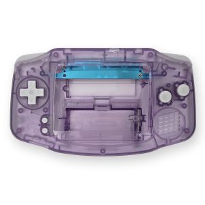 Hispeedido Quality USB-C Shell Kits in diversen Farben für Game Boy Advance (Atomic Purple)