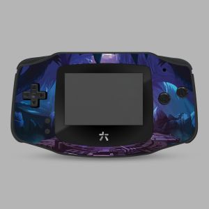RetroSix IPS UV-Printed Gehäuse Set für Game Boy Advance (Cave Portal)