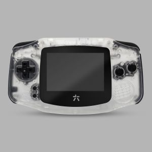 RetroSix IPS Prestige Gehäuse Set für Game Boy Advance (Clear)