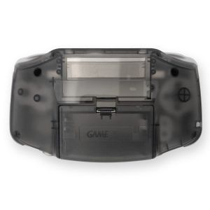 Hispeedido Quality USB-C Shell Kits in diversen Farben für Game Boy Advance (Schwarz Transparent)
