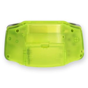 Hispeedido Quality USB-C Shell Kits in diversen Farben für Game Boy Advance (Gelb Transparent)