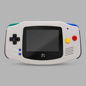 RetroSix IPS Prestige Gehäuse Set für Game Boy Advance (Grey)