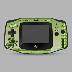 RetroSix IPS UV-Printed Gehäuse Set für Game Boy Advance (Guardians of the Six)