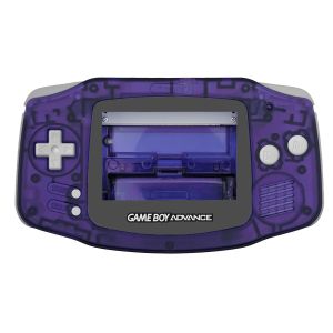 Full Shell Kits für Game Boy Advance (Lila Transparent)