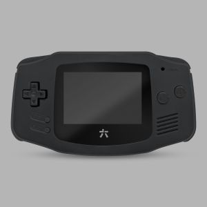 RetroSix IPS Prestige Gehäuse Set für Game Boy Advance (Matt Black)