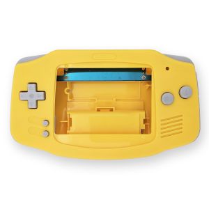 Hispeedido Quality USB-C Shell Kits in diversen Farben für Game Boy Advance (Gelb)