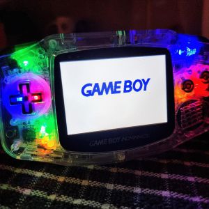 RetroSix CleanLight LED Mod für Game Boy Advance