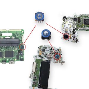 GBA L1 Inductor & GBA SP T1 Transformer für GameBoy Advance & SP