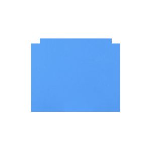 PVC Slice (Blau) für Game Boy Advance SP