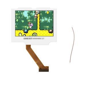 Hispeedido IPS V5 Drop-In OSD LCD Kit für Game Boy Advance (Weiß)