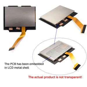 Hispeedido IPS V5 Drop-In OSD LCD Kit für Game Boy Advance (Weiß)