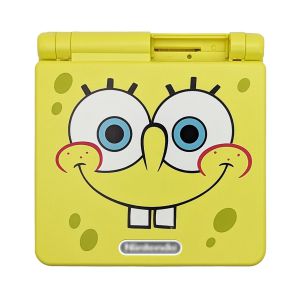 Bedruckte Ersatzgehäuse für Game Boy Advance (Sponge Bob)