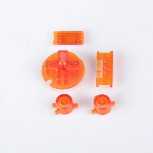 FunnyPlaying Knöpfe für Game Boy Color in verschiedenen Farben (Orange Transparent)