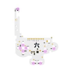 RetroSix CleanLight LED Mod für Game Boy Color (Pink)