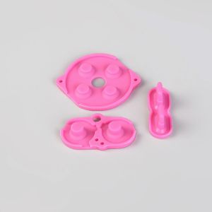 FunnyPlaying Silikon Pads in verschiedenen Farben für Game Boy Color (Pink)