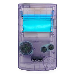 Hispeedido USB-C IPS Gehäuse Set für Game Boy Color (Atomic Purple)