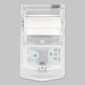 Hispeedido USB-C IPS Gehäuse Set für Game Boy Color (Transparent)