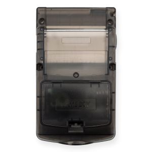 Hispeedido USB-C IPS Gehäuse Set für Game Boy Color (Schwarz Transparent)