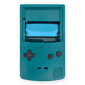 Hispeedido USB-C IPS Gehäuse Set für Game Boy Color (Lake Blue)