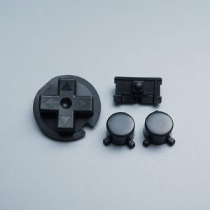 FunnyPlaying Knöpfe in diversen Farben für Game Boy Pocket (Schwarz)