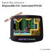 Hispeedido IPS V5+ Laminated IPS Kit für Game Boy Advance (Schwarz)