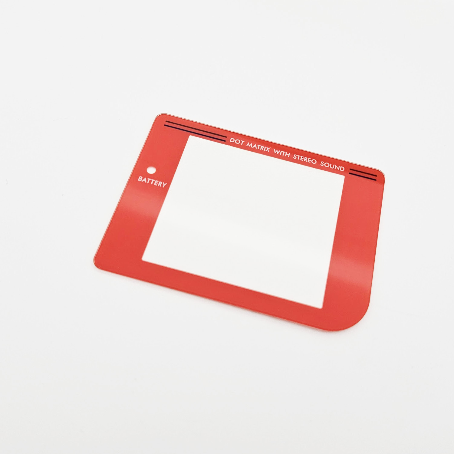 Q5 IPS XL Display Scheibe (2,6 Zoll) für Game Boy Classic (Rot)