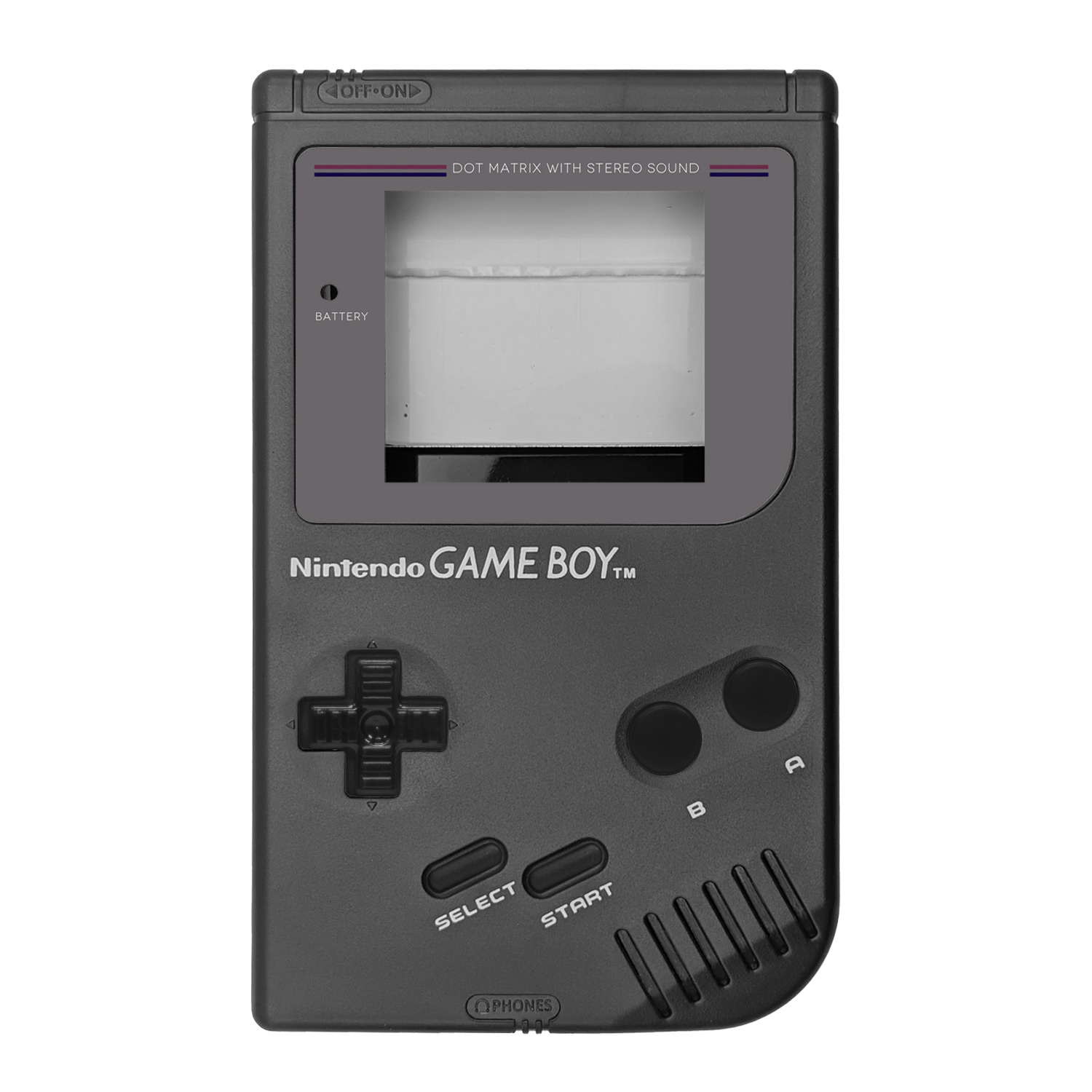 Game Boy Classic Gehäuse Kit (Schwarz)
