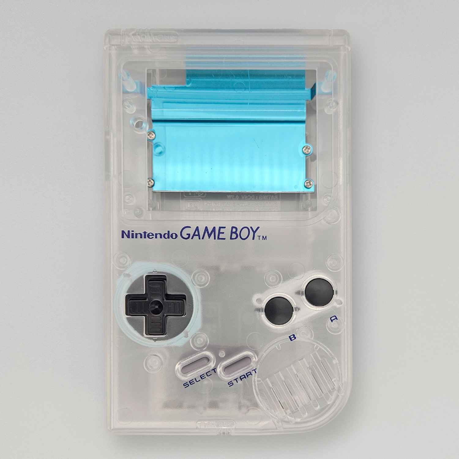 Hispeedido Gehäuse Set USB-C & IPS Ready für Game Boy Classic DMG (Transparent)