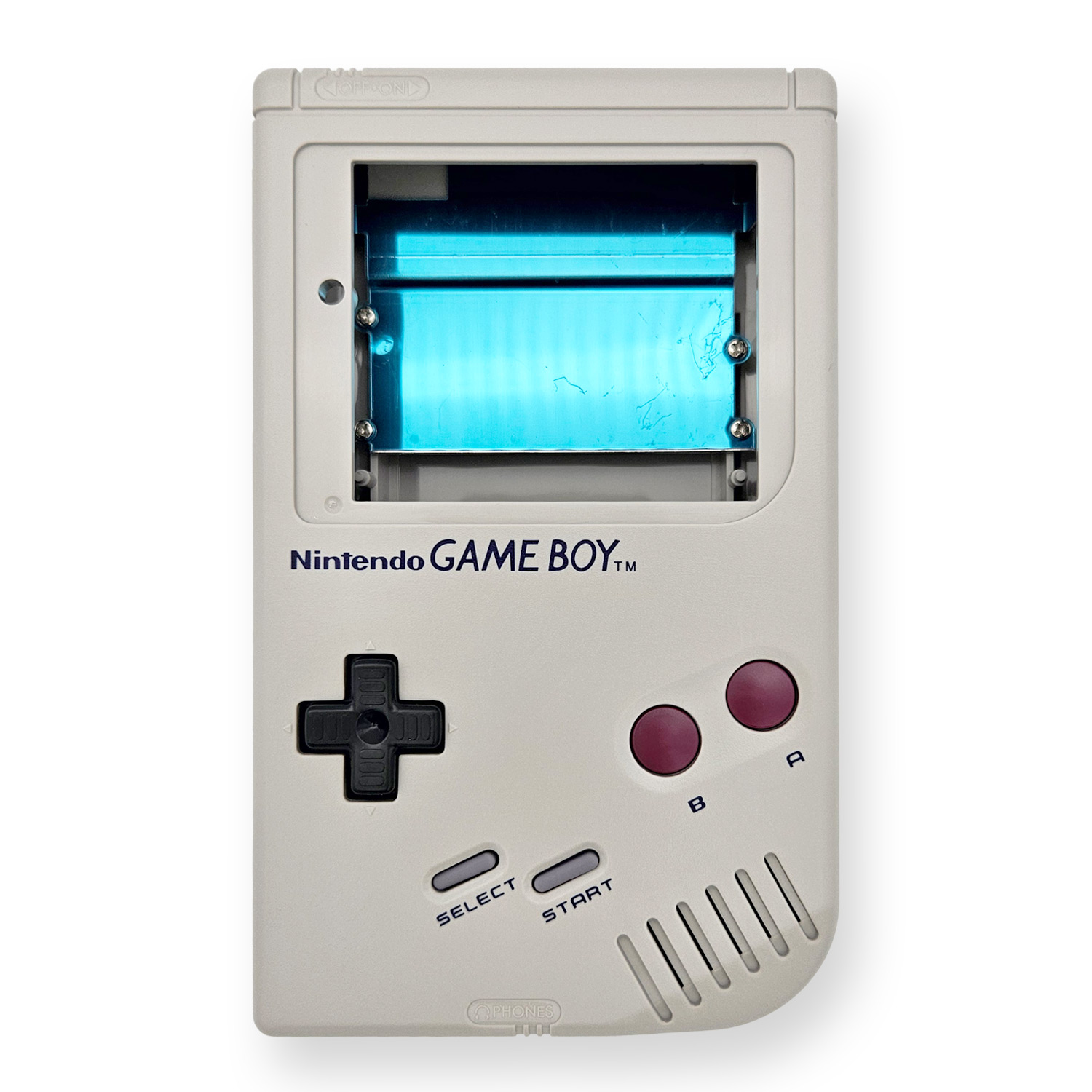 Hispeedido Gehäuse Set USB-C & IPS Ready für Game Boy Classic DMG (Grau)