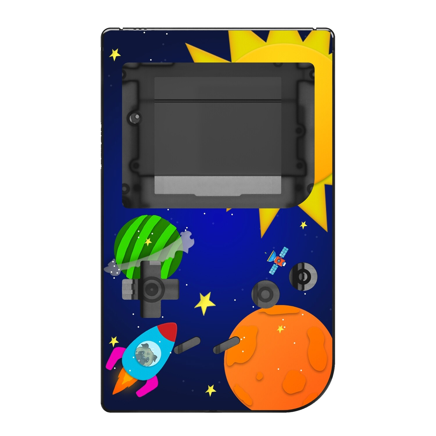 Game Boy Classic hoesje (Space Race)