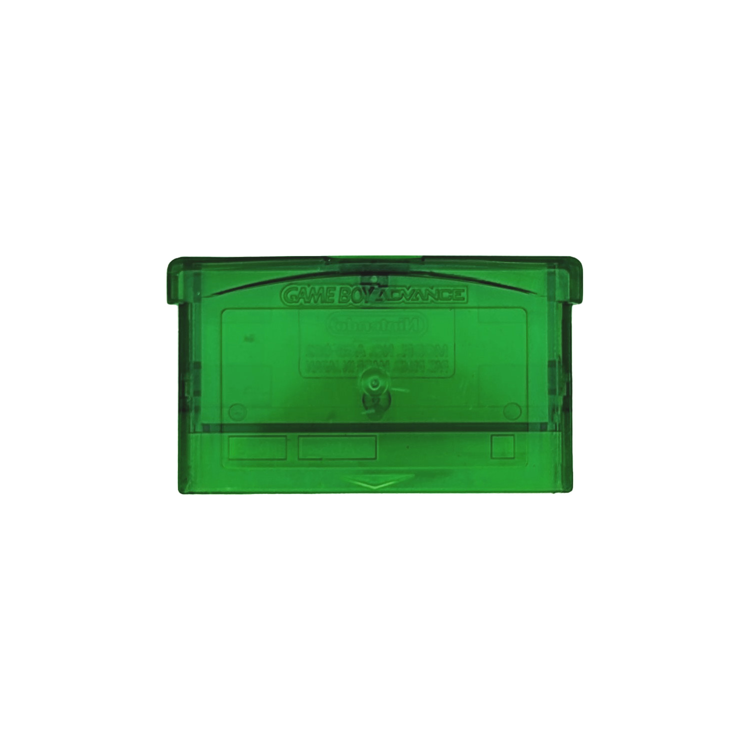 Alloggiamento modulo Game Boy Advance (verde trasparente)