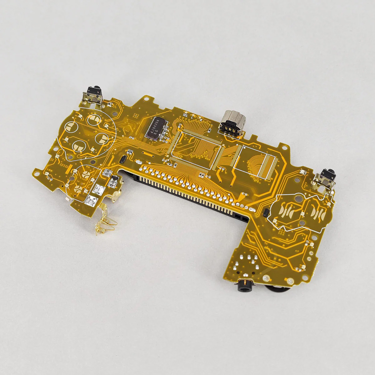 Game Boy Advance Custom LED Motherboard (Yellow)