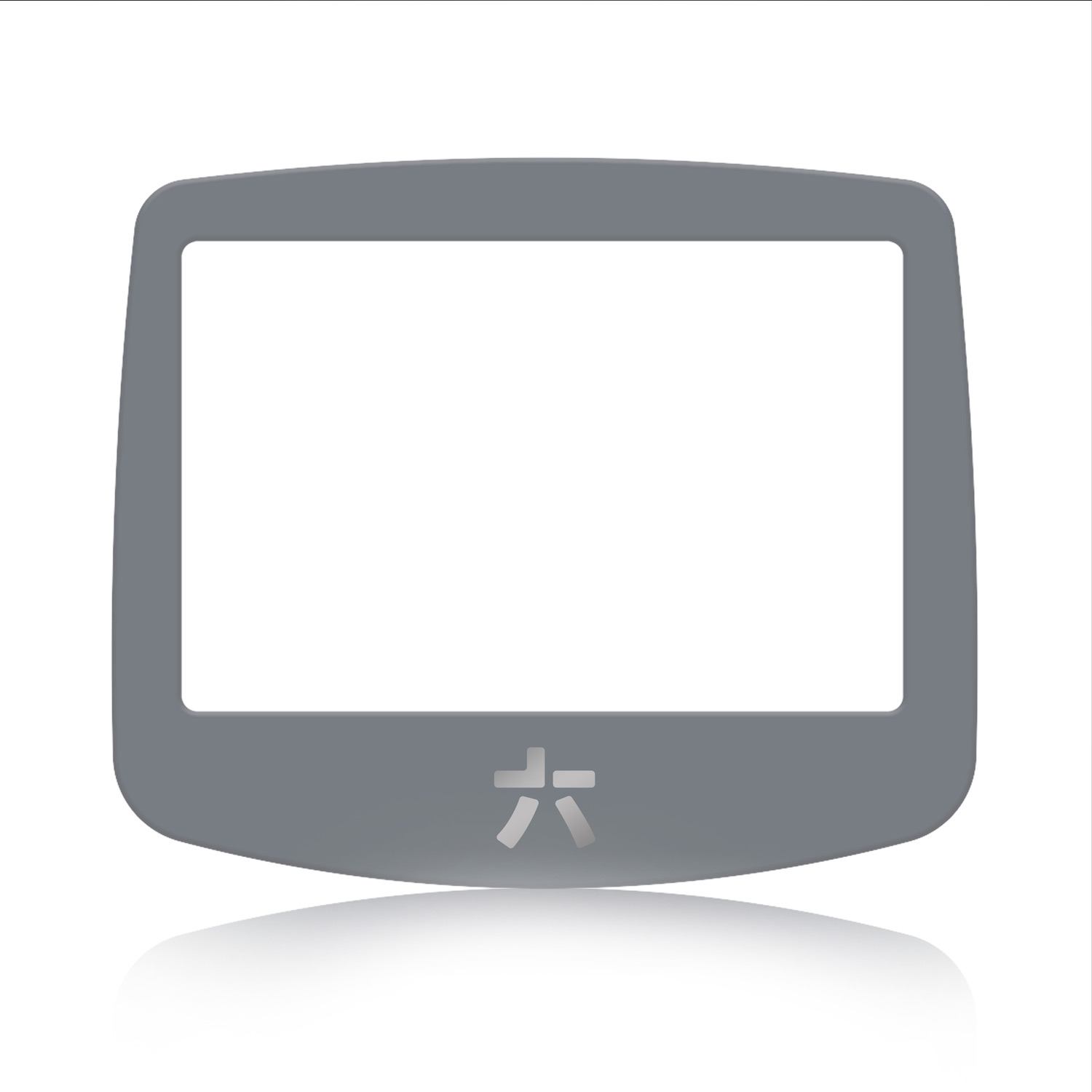 Game Boy Advance glass display pane (Grey RS)