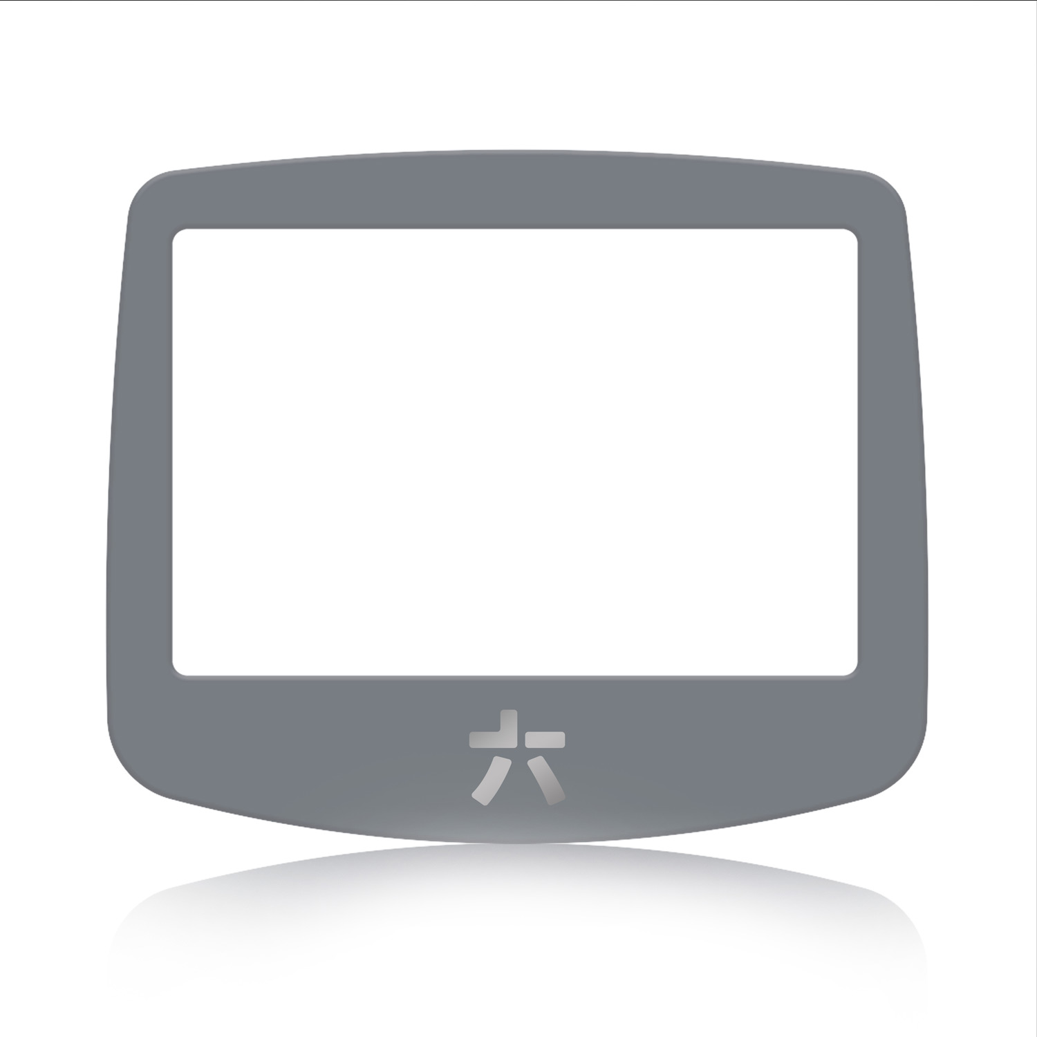 RetroSix Display Scheibe aus gehärtetem Glas für Game Boy Advance (Grau RS)