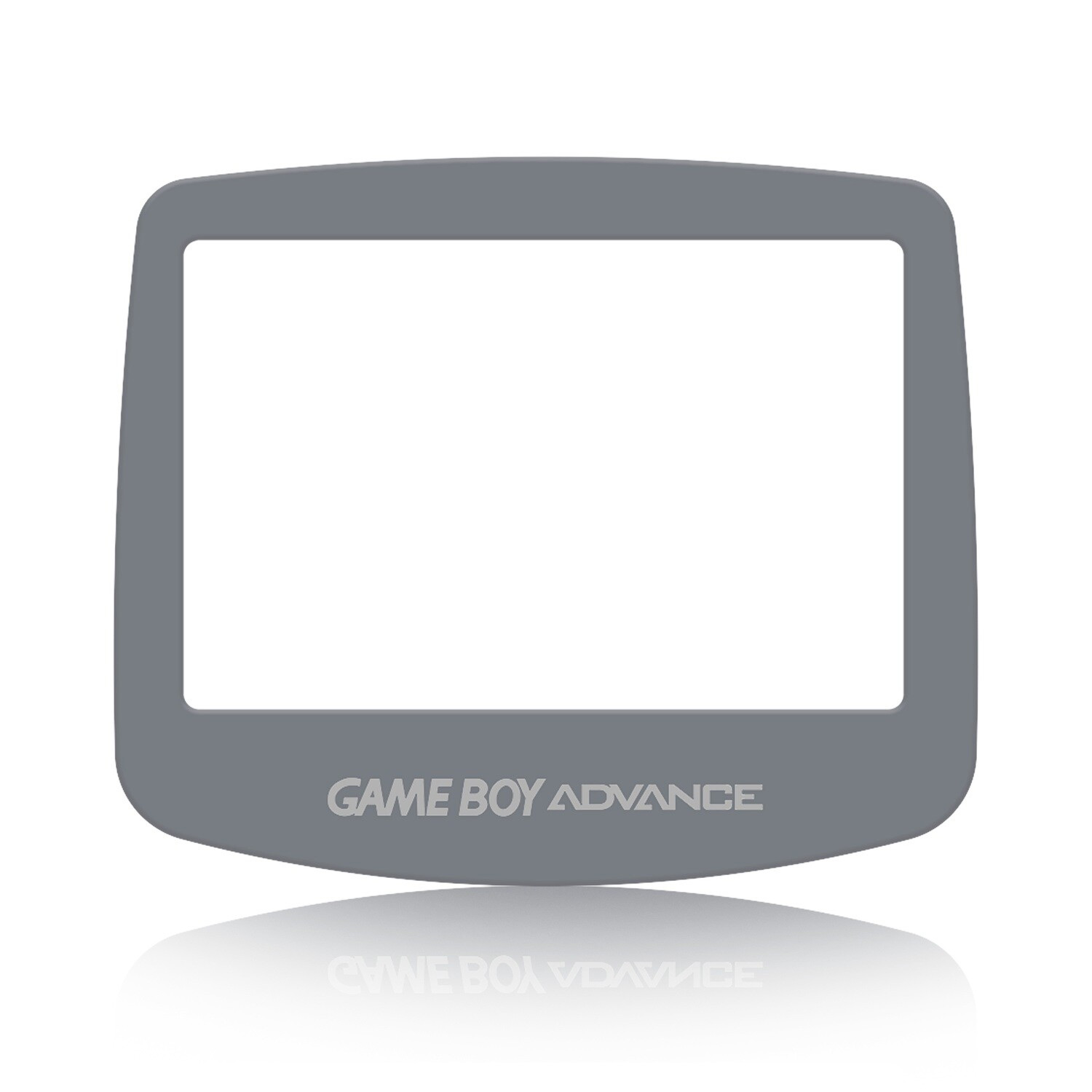 RetroSix Display Scheibe aus gehärtetem Glas für Game Boy Advance (Grau)