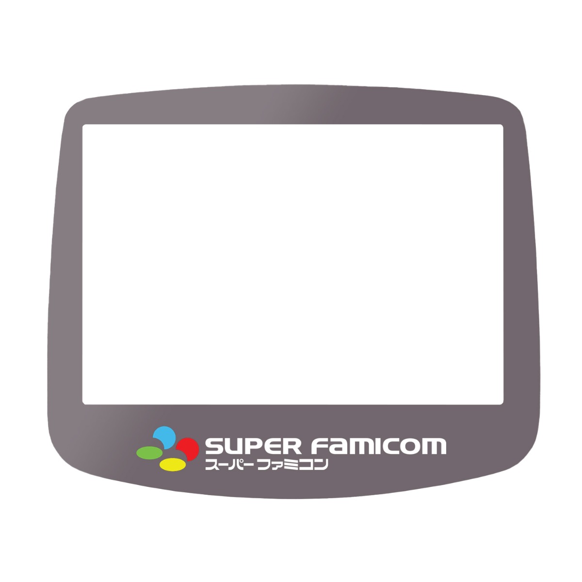 FunnyPlaying IPS Display Scheiben aus gehärtetem Glas für Game Boy Advance (Super Famicom)