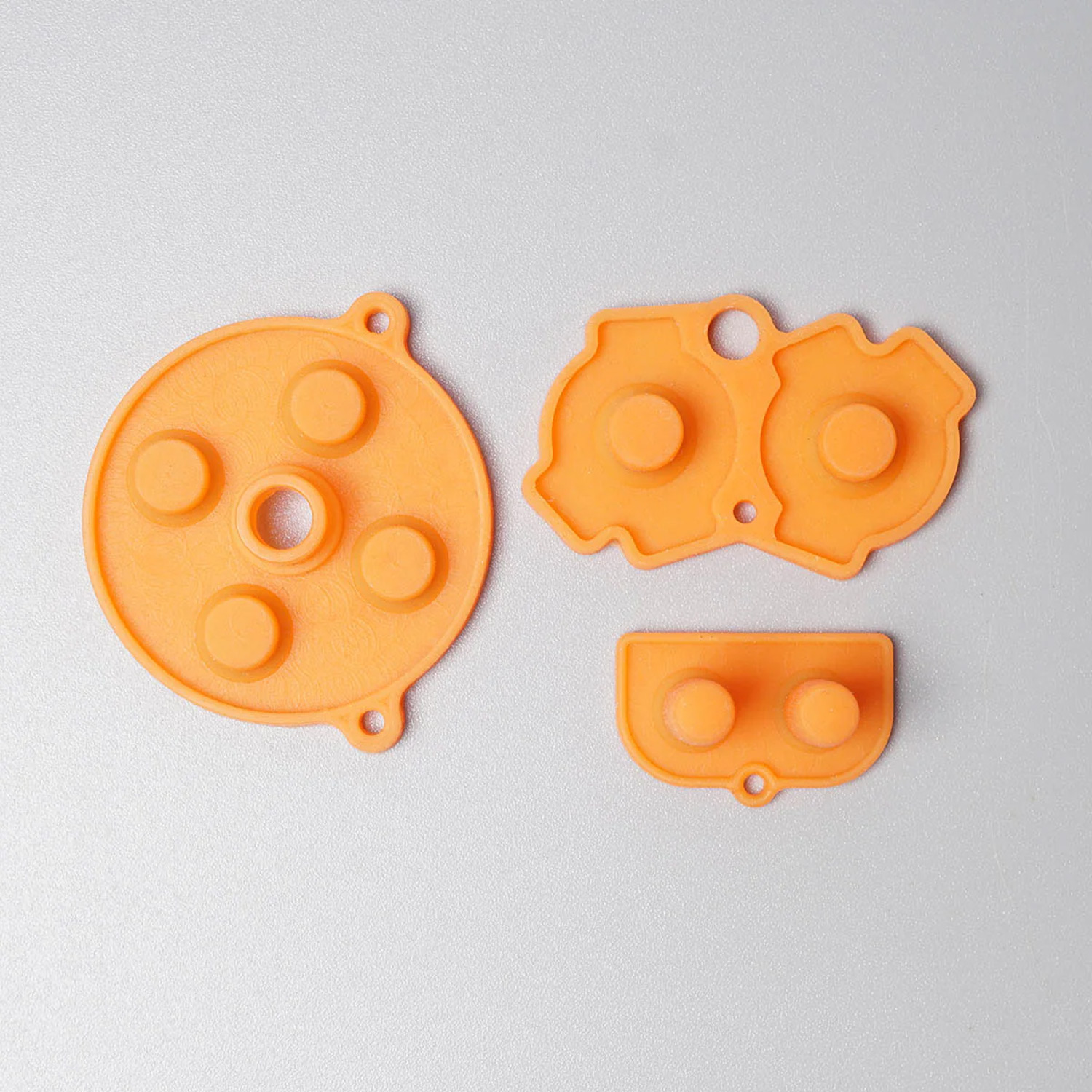 FunnyPlaying Gummi Pads in diversen Farben für Game Boy Advance (Orange)
