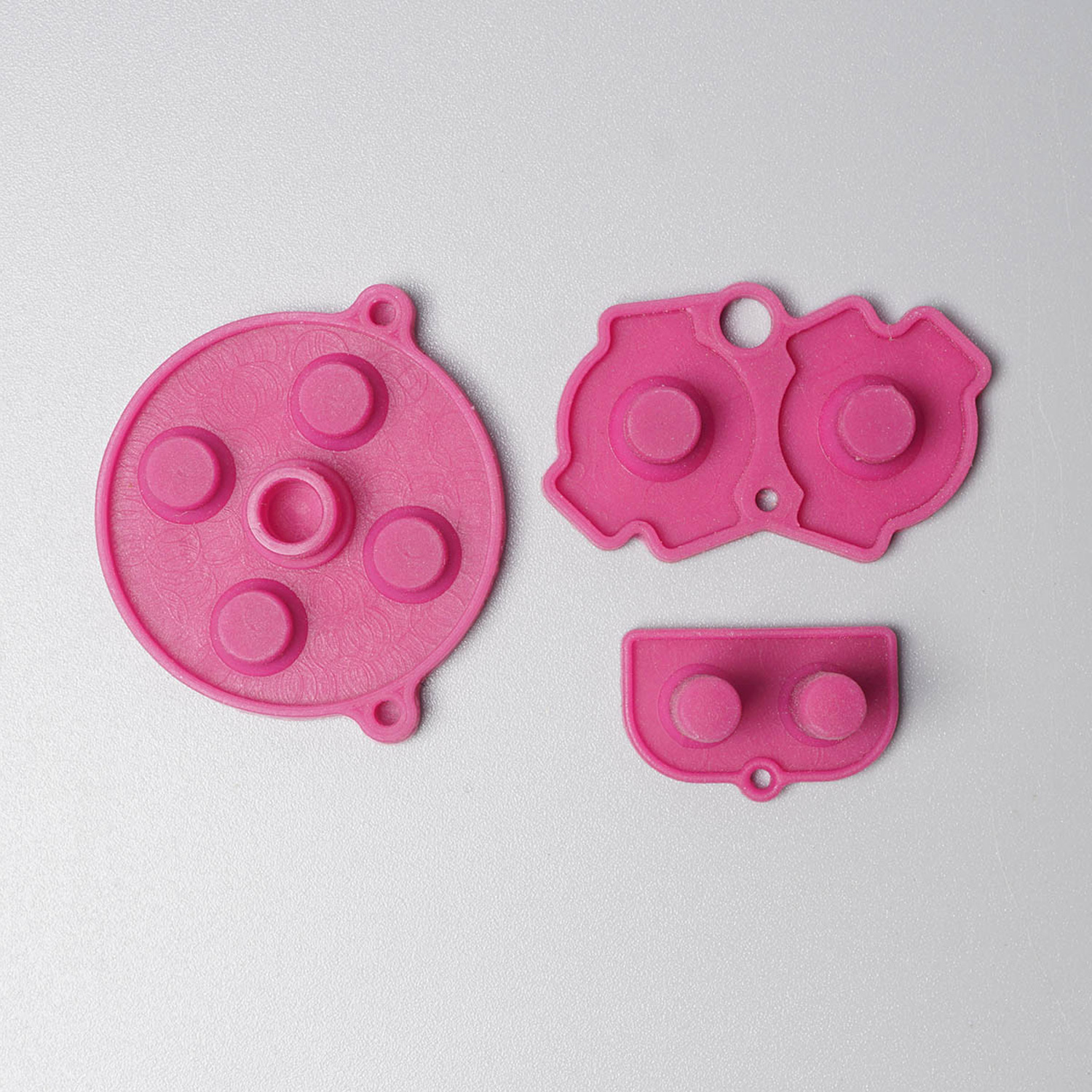 FunnyPlaying Gummi Pads in diversen Farben für Game Boy Advance (Purple Red)