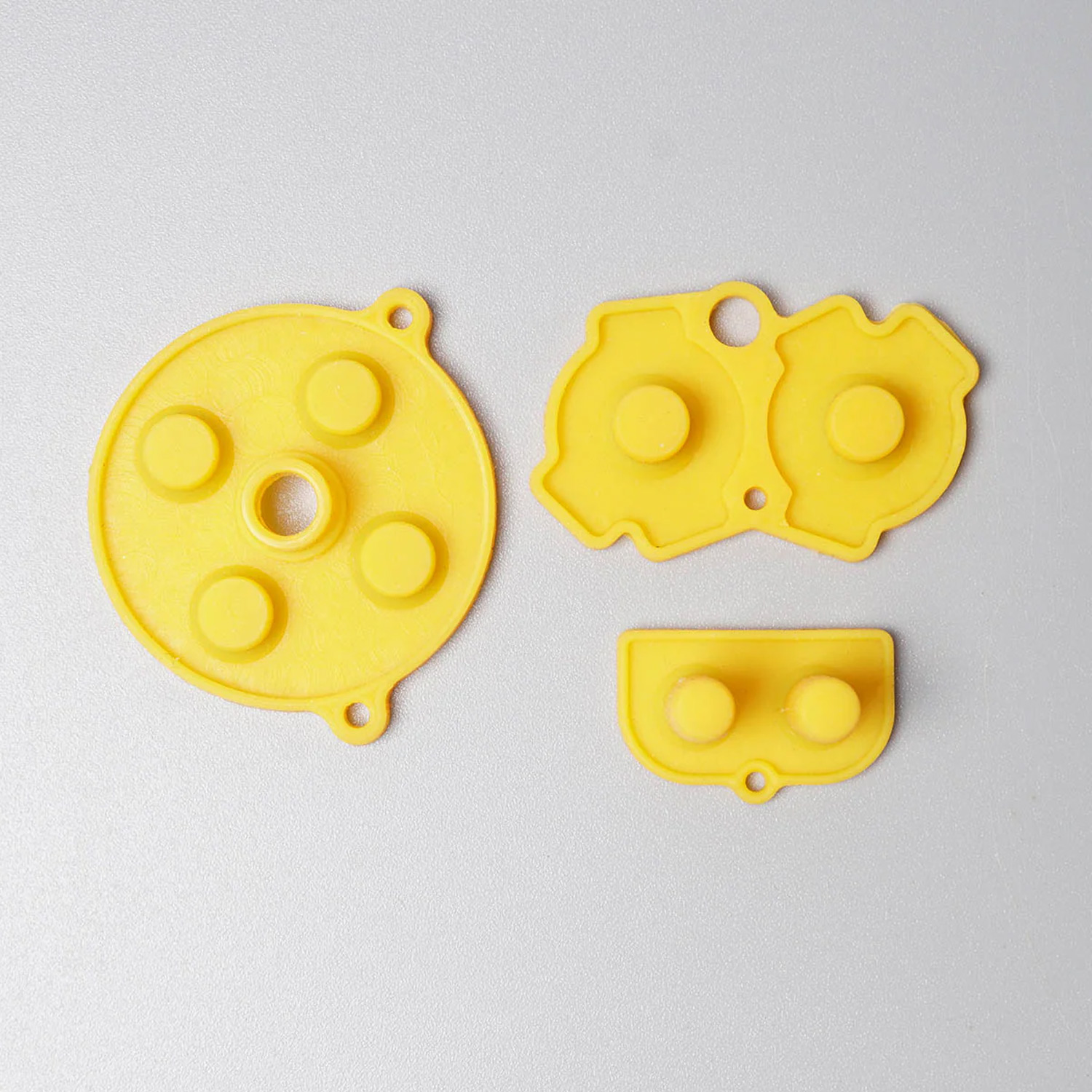 FunnyPlaying Gummi Pads in diversen Farben für Game Boy Advance (Gelb)