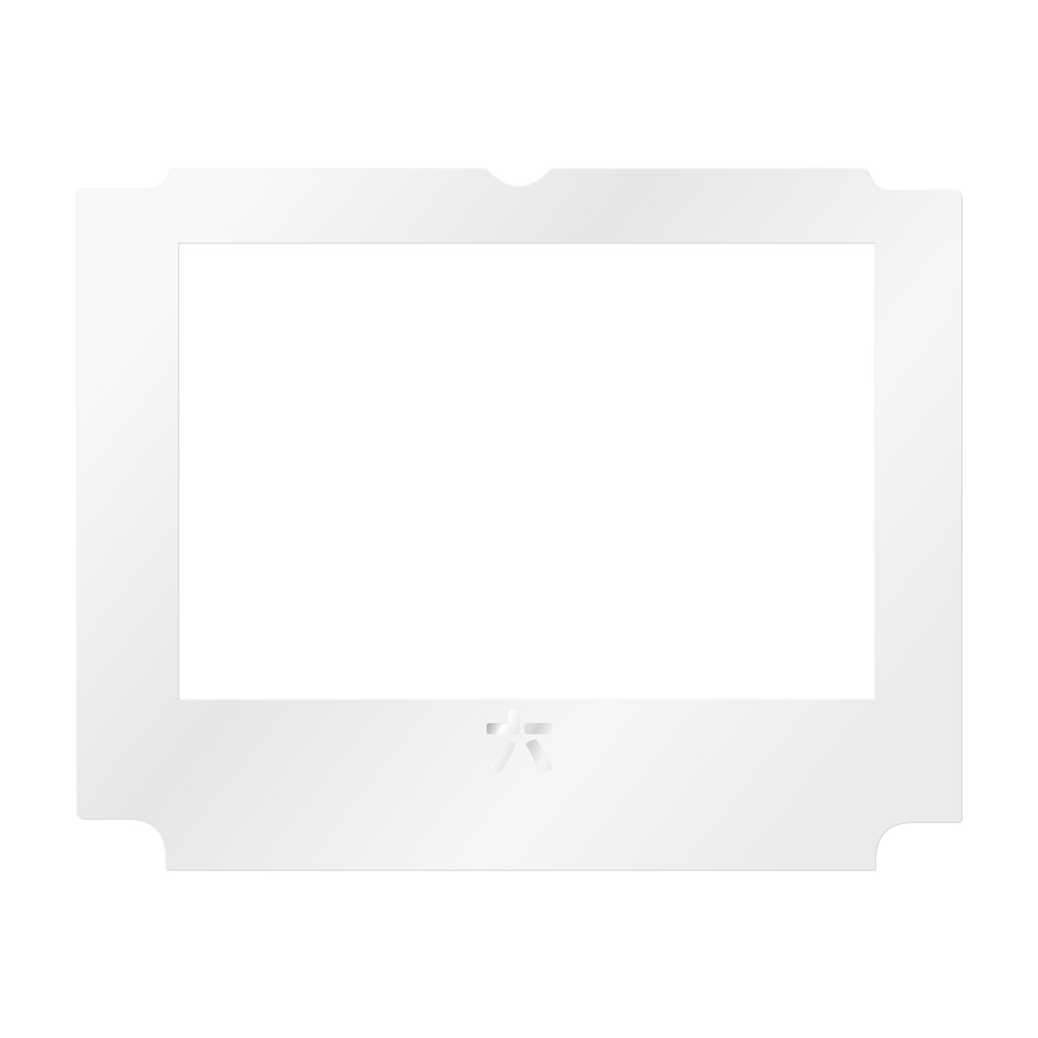 RetroSix Display Scheiben aus gehärtetem Glas - 六 (Weiß)
