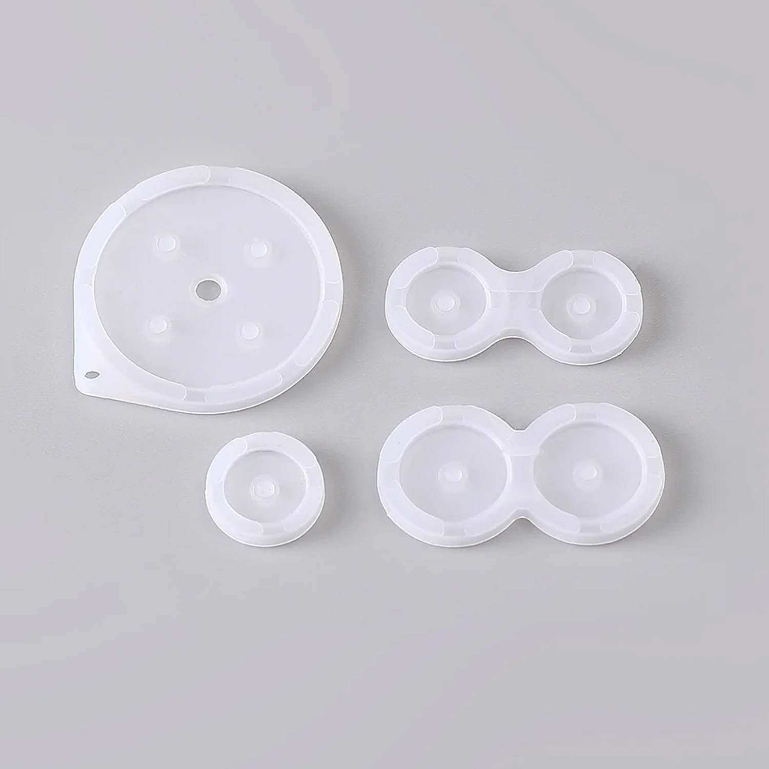 Silikon Pads (Transparent) für Game Boy Advance SP