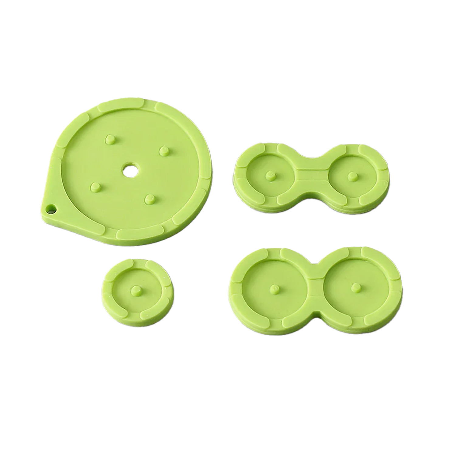 Game Boy Advance SP Silicone Pads (Green)