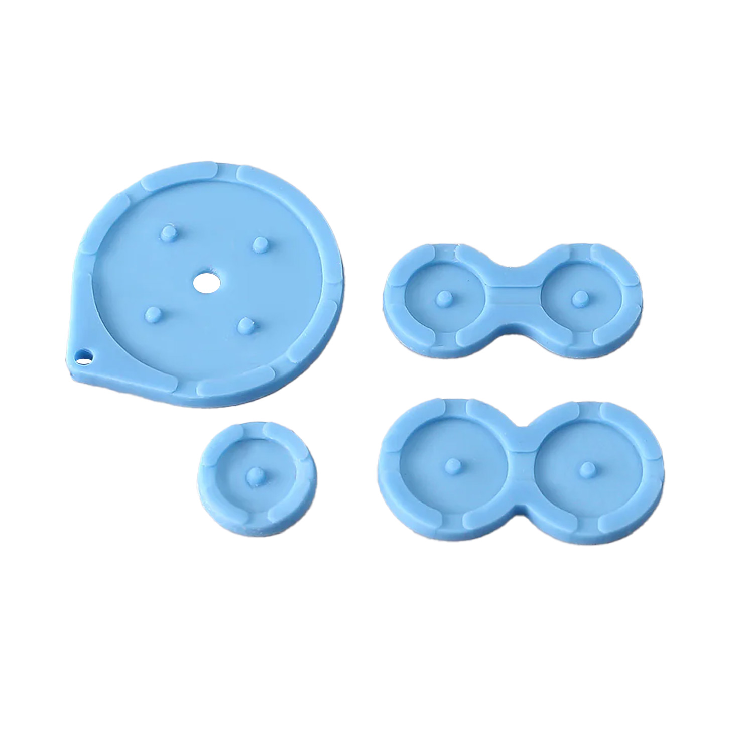 Game Boy Advance SP Silicone Pads (Gray Blue)